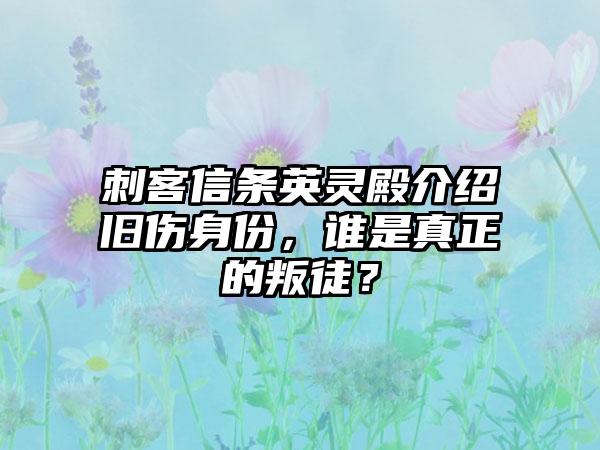 刺客信条英灵殿介绍旧伤身份，谁是真正的叛徒？