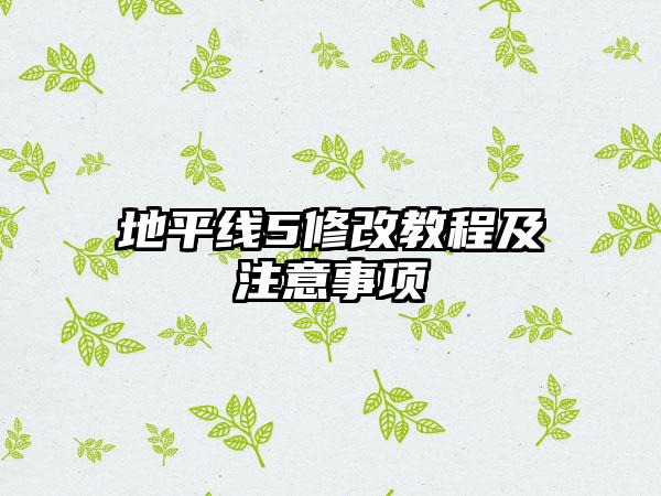 地平线5修改教程及注意事项