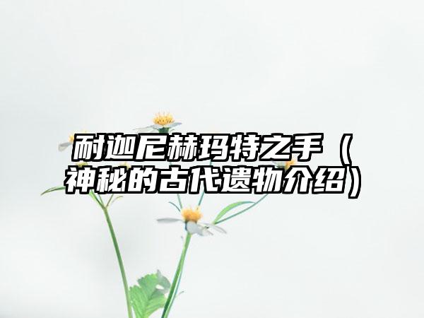 耐迦尼赫玛特之手（神秘的古代遗物介绍）