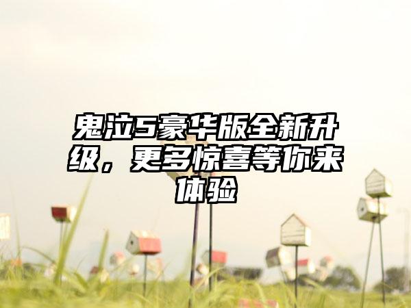 鬼泣5豪华版全新升级，更多惊喜等你来体验