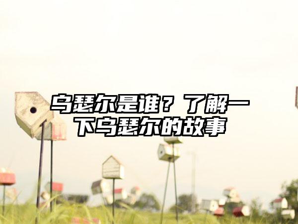 乌瑟尔是谁？了解一下乌瑟尔的故事