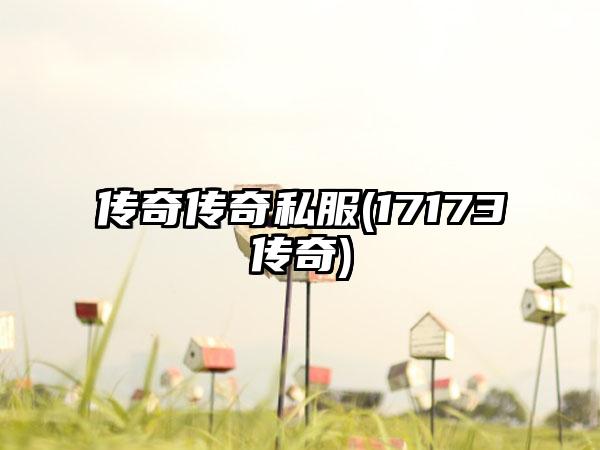 传奇传奇私服(17173传奇)