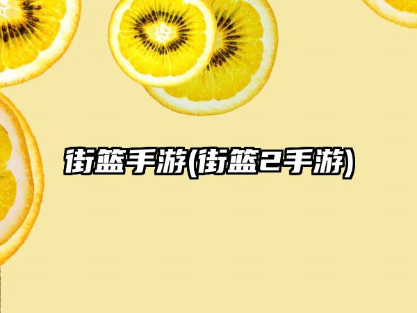 街篮手游(街篮2手游)