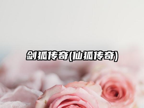 剑狐传奇(仙狐传奇)