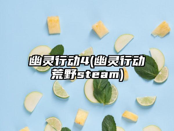 幽灵行动4(幽灵行动荒野steam)
