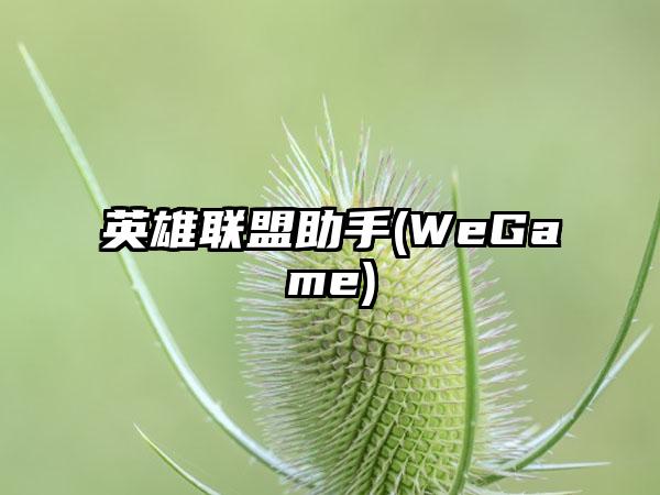 英雄联盟助手(WeGame)
