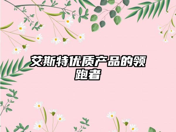 艾斯特优质产品的领跑者