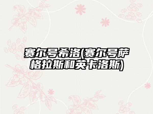 赛尔号希洛(赛尔号萨格拉斯和英卡洛斯)