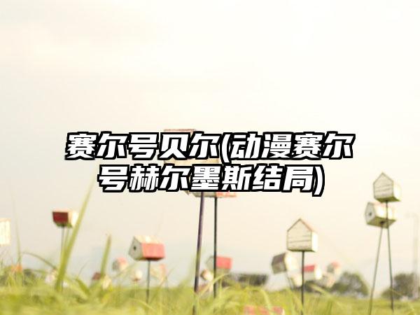 赛尔号贝尔(动漫赛尔号赫尔墨斯结局)