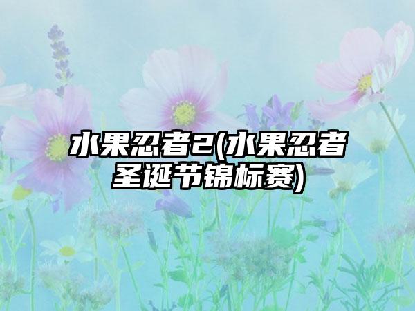 水果忍者2(水果忍者圣诞节锦标赛)