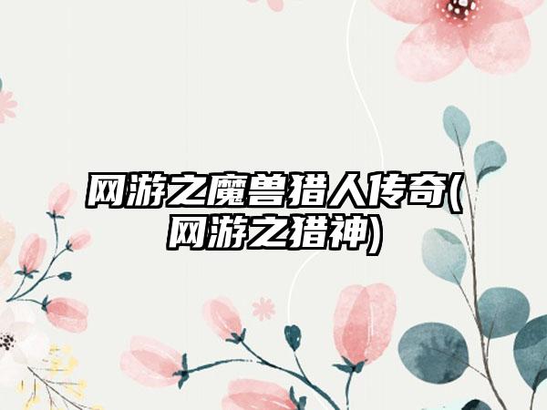 网游之魔兽猎人传奇(网游之猎神)