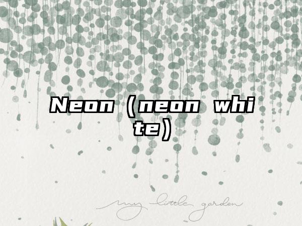 Neon（neon white）