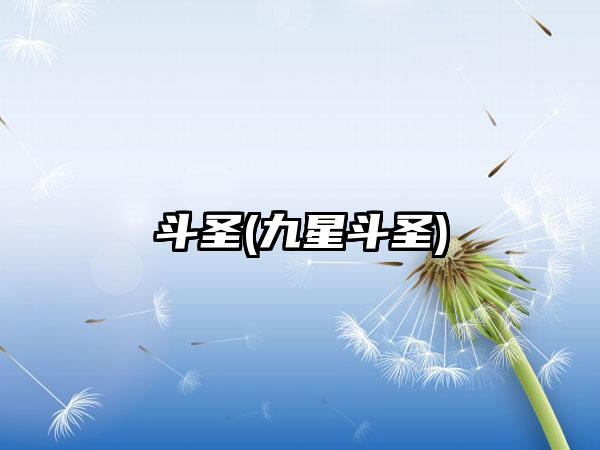 斗圣(九星斗圣)