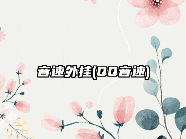 音速外挂(QQ音速)