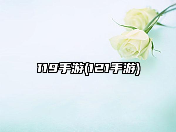 119手游(121手游)