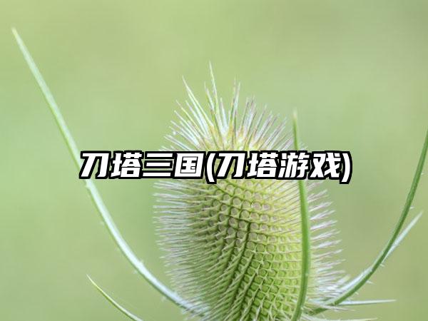 刀塔三国(刀塔游戏)