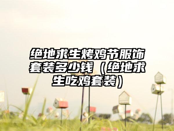 绝地求生烤鸡节服饰套装多少钱（绝地求生吃鸡套装）