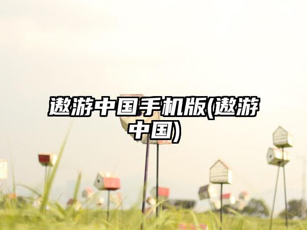 遨游中国手机版(遨游中国)