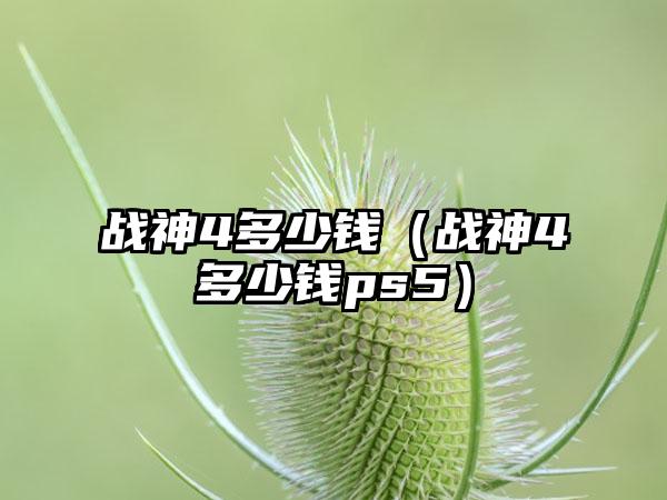 战神4多少钱（战神4多少钱ps5）