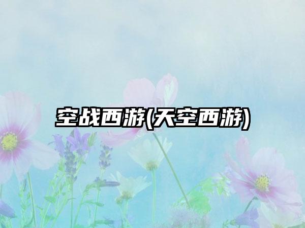 空战西游(天空西游)