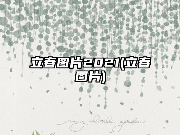 立春图片2021(立春图片)