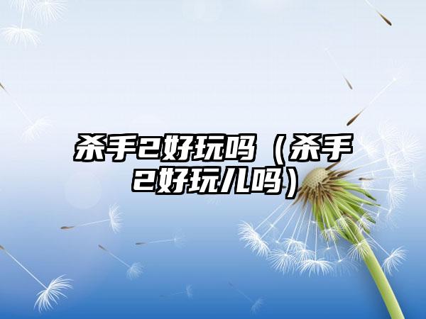 杀手2好玩吗（杀手2好玩儿吗）