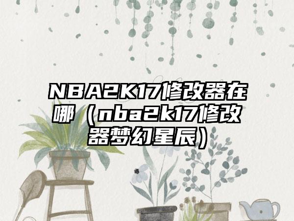 NBA2K17修改器在哪（nba2k17修改器梦幻星辰）