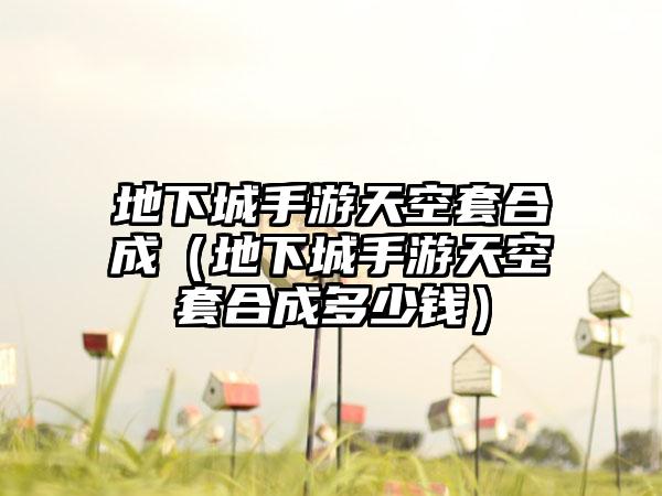 地下城手游天空套合成（地下城手游天空套合成多少钱）