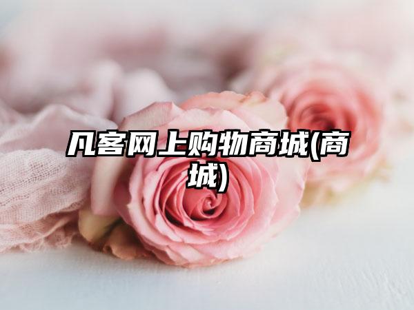凡客网上购物商城(商城)