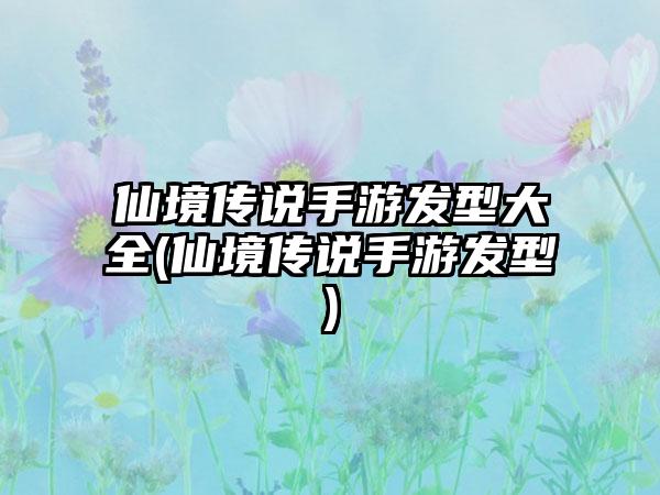 仙境传说手游发型大全(仙境传说手游发型)