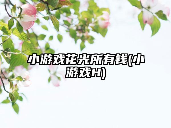 小游戏花光所有钱(小游戏H)