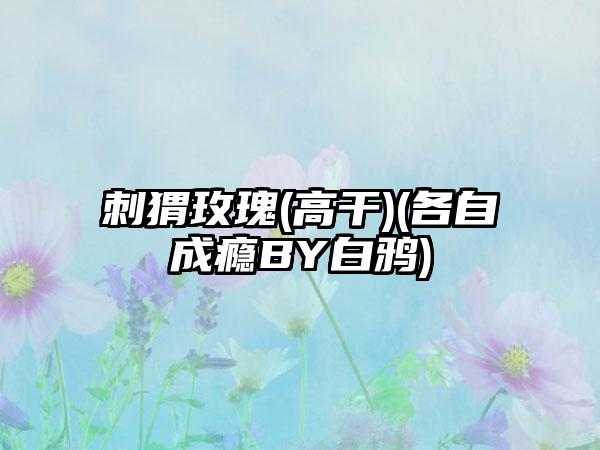 刺猬玫瑰(高干)(各自成瘾BY白鸦)