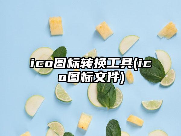 ico图标转换工具(ico图标文件)