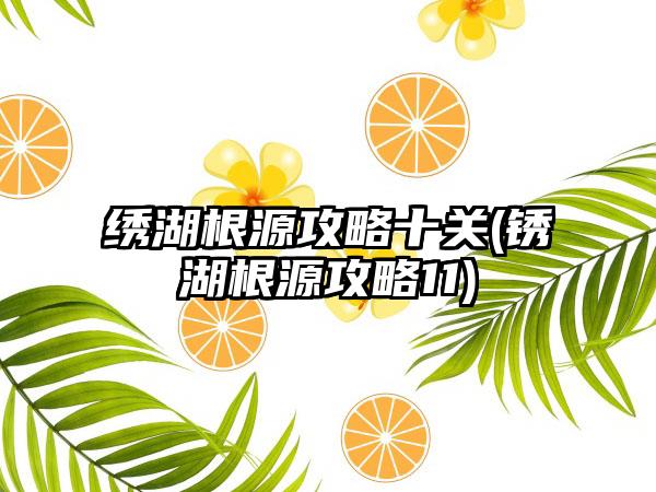 绣湖根源攻略十关(锈湖根源攻略11)