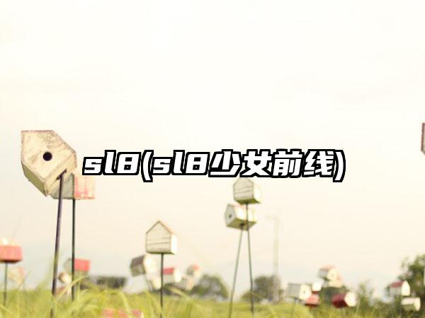 sl8(sl8少女前线)
