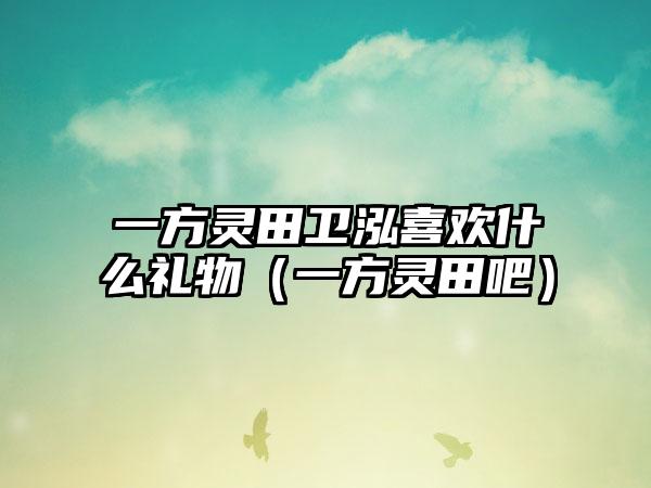 一方灵田卫泓喜欢什么礼物（一方灵田吧）