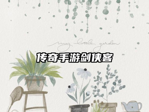 传奇手游剑侠客