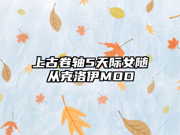 上古卷轴5天际女随从克洛伊MOD