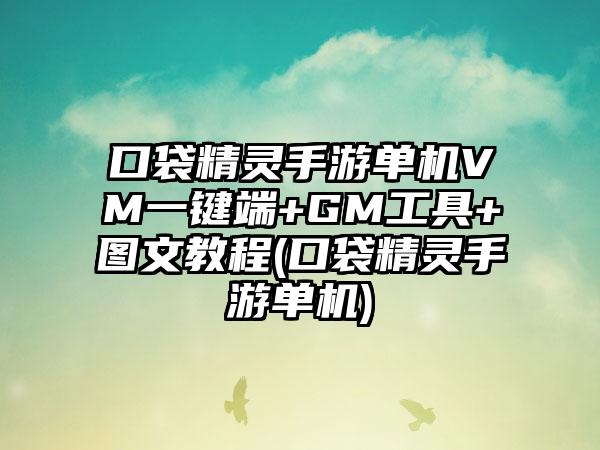 口袋精灵手游单机VM一键端+GM工具+图文教程(口袋精灵手游单机)
