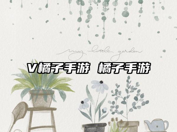 V橘子手游 橘子手游