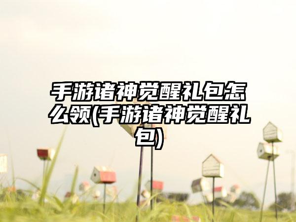 手游诸神觉醒礼包怎么领(手游诸神觉醒礼包)