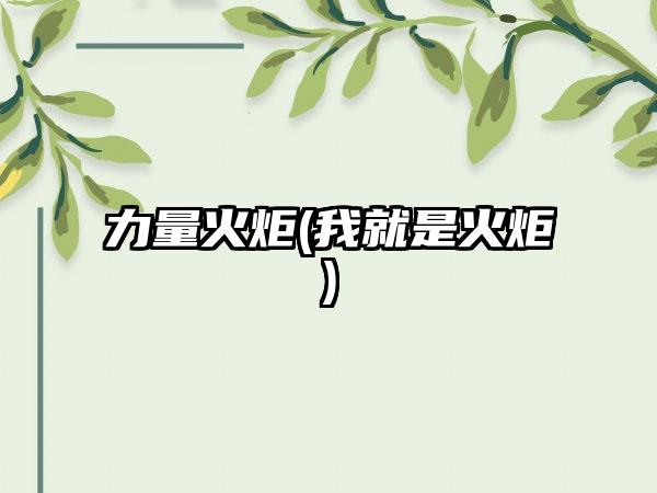 力量火炬(我就是火炬)