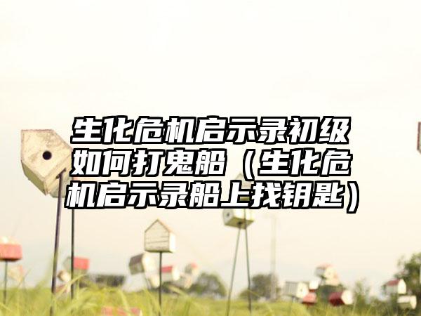 生化危机启示录初级如何打鬼船（生化危机启示录船上找钥匙）