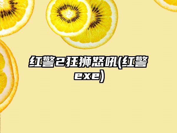 红警2狂狮怒吼(红警exe)