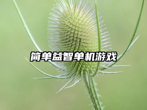简单益智单机游戏