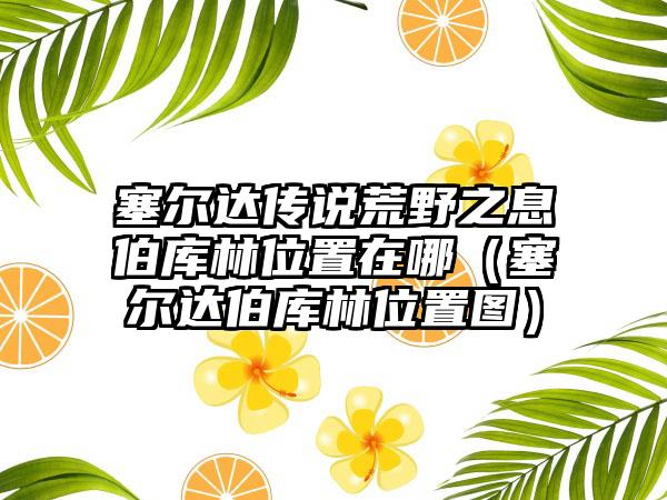 塞尔达传说荒野之息伯库林位置在哪（塞尔达伯库林位置图）