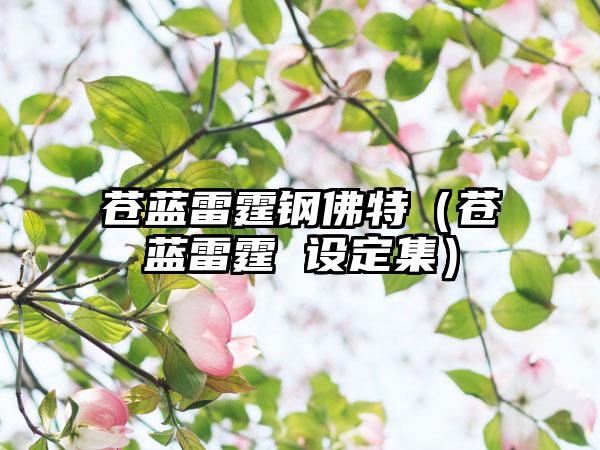 苍蓝雷霆钢佛特（苍蓝雷霆 设定集）