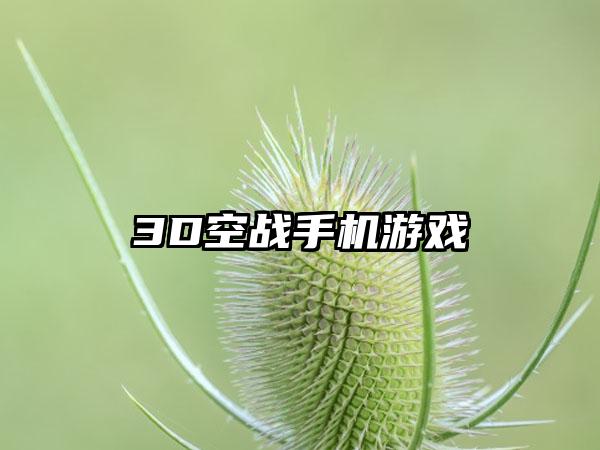 3D空战手机游戏