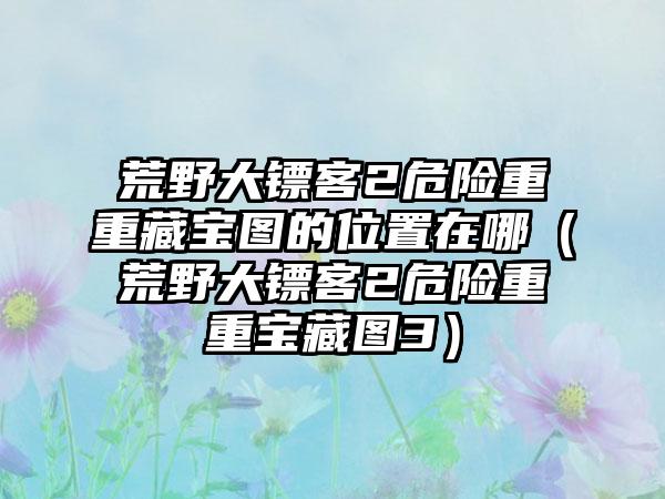 荒野大镖客2危险重重藏宝图的位置在哪（荒野大镖客2危险重重宝藏图3）