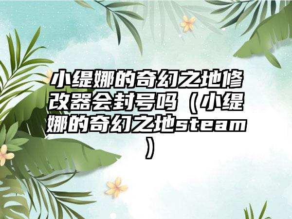 小缇娜的奇幻之地修改器会封号吗（小缇娜的奇幻之地steam）